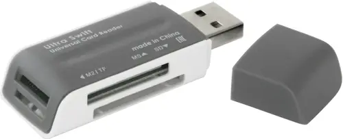 ČITAČ KARTICA DEFENDER ULTRA SWIFT ALL IN 1 USB 2.0