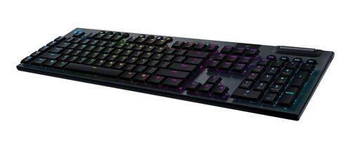 LOGITECH G915 LIGHTSPEED WIRELESS RGB MECHANICAL GAMING KBD - GL TACTILE- CARBON