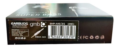 BHP-AKG-3.5 * GEMBIRD MP3 SLUSALICE SA MIKROFONOM + VOLUME KONTROL (1X3,5MM) ANC (269)