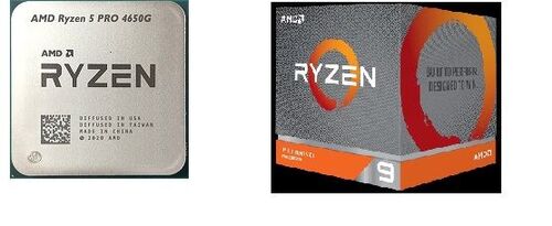 CPU PAKET AMD: RYZEN 3 3200G+ RYZEN 5 PRO 4650G MPK