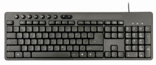 KBS-UM-04 GEMBIRD MULTIMEDIA SET MIS + TASTATURA CRNI US LAYOUT A