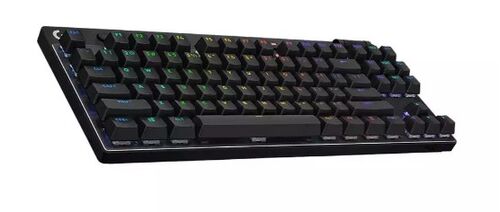 LOGITECH G PRO X TKL LIGHTSPEED GAMING KEYBOARD, BLACK, US, BT TACTILE