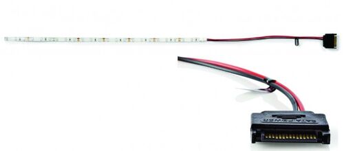 GCLD04BU LED TRAKA, SATA KONEKTOR, PLAVA, 40CM