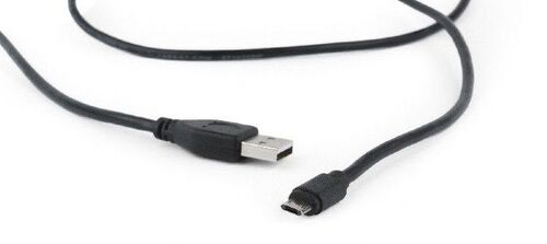 CC-USB2-AMMDM-6 GEMBIRD USB 2.0 AM TO DOUBLE-SIDED MICRO-USB CABLE, BLACK, 1,8M