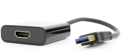 A-USB3-HDMI-02 GEMBIRD USB 3.0 TO HDMI DISPLAY ADAPTER, BLACK