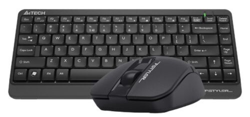 A4-FG1112 A4TECH FSTYLER BEZICNA TASTATURA YU-LAYOUT + BEZICNI MIS USB, GREY