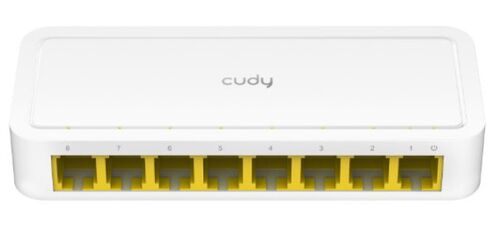 CUDY FS108D LAN 8-PORT 10/100 SWITCH AUTO-NEGOTIATION RJ45 PORTS