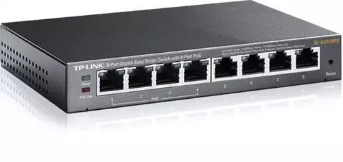 SVIČ SMART 10/100/1000 8-PORT TP-LINK TL-SG108PE/4 POE