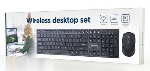 KBS-WCH-04  GEMBIRD TASTATURA US + BEZICNI MIS USB, US LAYOUT