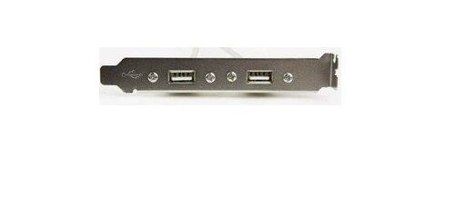 CCUSBRECEPTACLE GEMBIRD DOUBLE USB RECEPTACLES ON BRACKET 25CM