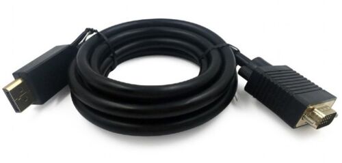 CCP-DPM-VGAM-6 GEMBIRD DISPLAYPORT TO VGA ADAPTER CABLE, BLACK, 1.8 M