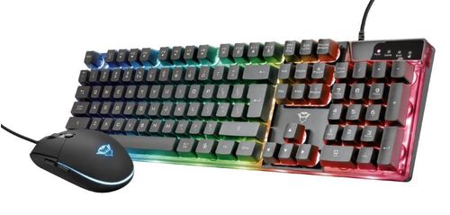 TRUST GXT 838 AZOR COMBO US (KEYBOARD WITH MOUSE) (23289)