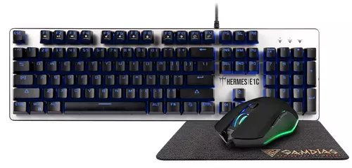 TASTATURA + MIŠ + PODLOGA GAMDIAS HERMES E1C