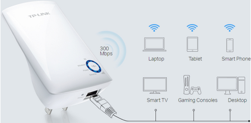 TP-LINK TL-WA850RE WIRELESS RANGE EXTENDER/ACCESS POINT