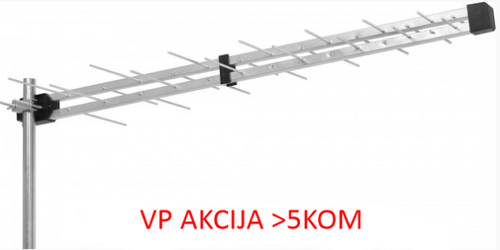 GMB-28EK **GEMBIRD ANTENA LOGA UHF SA F KONEKTOROM 28 ELEMENATA, DU&#382;INA 104CM, DOBIT 9DB ALUMINI.696