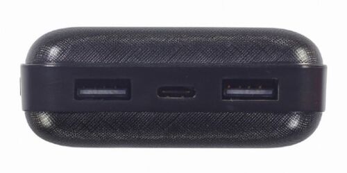 PB20-02 GEMBIRD POWER BANK 20000MAH 2XUSB, LED