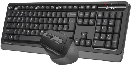 A4-FG1035 A4TECH FSTYLER BEZICNA TASTATURA YU-LAYOUT + BEZICNI MIS USB, GREY