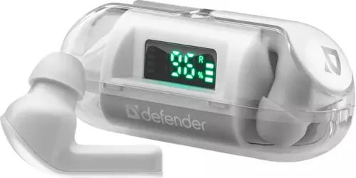 BLUETOOTH SLUŠALICE DEFENDER TWS TWINS 916 BELE