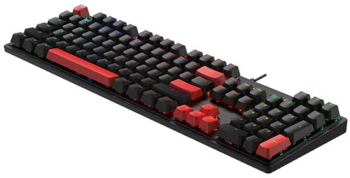 A4-S510R A4TECH BLOODY MEHANICKA GEJMERSKA TASTATURA BLACK, USB, US LAYOUT FIRE BLACK / BLMS RED