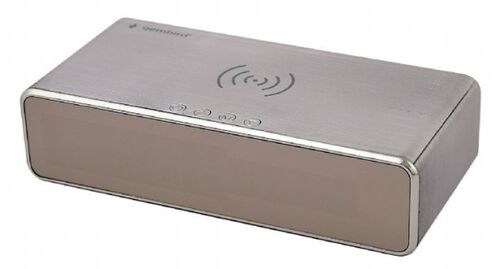 DAC-WPC-01-S GEMBIRD DIGITALNI SAT + ALARM SA BEZICNIM PUNJENJEM TELEFONA, SILVER