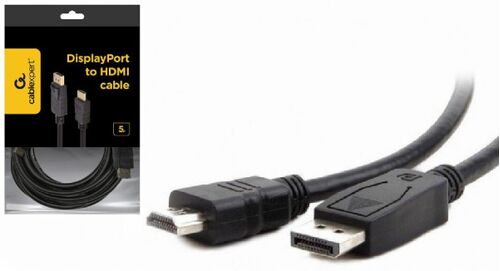 CC-DP-HDMI-5M GEMBIRD DISPLAYPORT NA HDMI DIGITAL INTERFACE KABL 5M