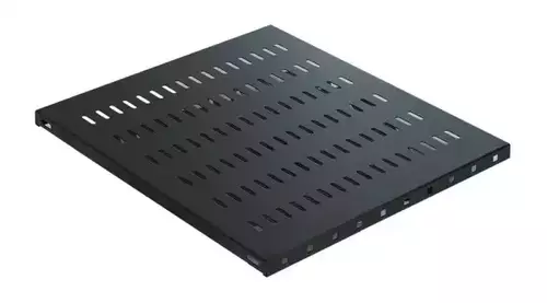 POLICA FIKSNA 800MM RACK KAČENJE NA 4 TAČKE MIRSAN 19/1U CRNA MR.SBR80.01