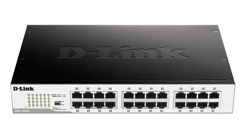 D-LINK SWITCH 24‑PORT GB NEUPRAVLJIV DESKTOP DGS-1024D/E