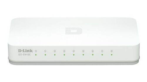 D-LINK 8-PORT NEUPRAVLJIV SWITCH, GO-SW-8E/E