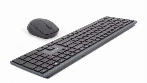 KBS-ECLIPSE-M500 GEMBIRD BACKLIGHT PRO BUSINESS SLIM WIRELESS DESKTOP SET, US LAYOUT, BLACK