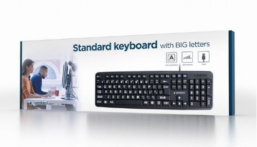 KB-US-103 STANDARDNA TASTATURA SA VELIKIM SLOVIMA US