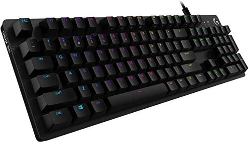 Logitech G512 Gaming Keyboard - Black, GX Blue (Clicky) Mechanical