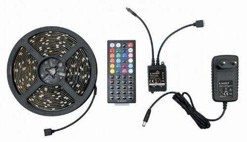 LED-S-RGB500-01 GEMBIRD RGB LED TRAKA + DALJINSKI, 5M