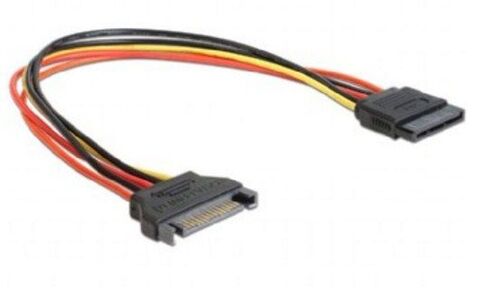 CC-SATAMF-01 GEMBIRD SATA POWER EXTENTION CABLE, 0.3 M