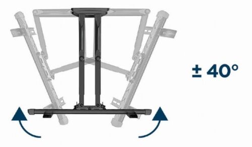 WM-58ST-01 GEMBIRD ROTATE/TILT VESA MAX. 40X40CM 32-58 MAX.36KG