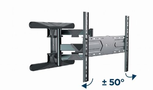 WM-80ST-01 GEMBIRD TV NOSAC OKRETANJE/TILT 40-80 VESA MAX.60X40CM, MAX 50KG, DRZAC