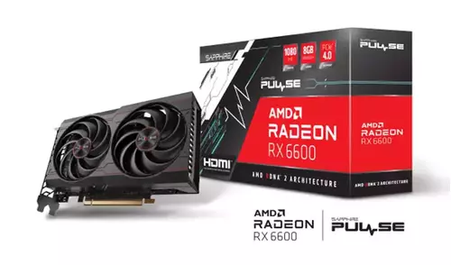 GRAFIČKA KARTA SAPPHIRE PULSE AMD RADEON RX 6600 GAMING 8GB  GDDR6 - 11310-01-20G HDMI/3XDP