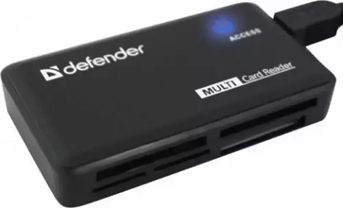 USB ČITAČ KARTICA DEFENDER 2.0 ALL IN ONE OPTIMUS BLACK