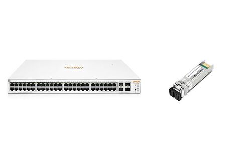 ARUBA INSTANT ON 1930 48G 4XSFP+ POE 370W + SFP+ MODUL 10G