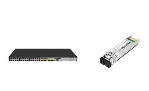 H3C S5120V3-28P-LI 24G 4SFP SWITCH + SFP MODUL 1.25GB