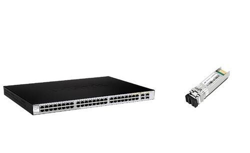 D-LINK DGS-1210-48 WEB UPRAVLJIV SWITCH + SFP MODUL 1.25GB