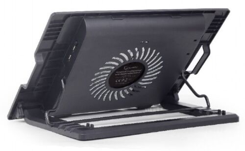 NBS-1F17T-01 GEMBIRD HLADNJAK ZA LAPTOP, 17INC 150MM FAN, USB, 370X265MM, ERGO STAND A