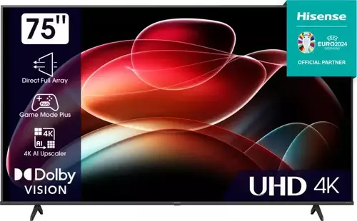 SMART LED TV 75 HISENSE 75A6K 3840X2160/UHD/4K/DVB-T2/S/C