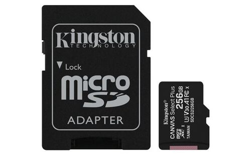 Memorijska kartica Kingston SD MICRO 256GB Class 10 UHS-I + ad