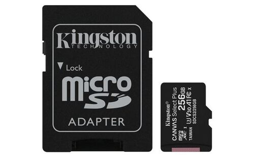 MEMORIJSKA KARTICA KINGSTON SD MICRO 256GB CLASS 10 UHS-I + AD