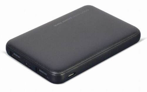 PB05-02 GEMBIRD POWER BANK 5000MAH 2XUSB, LED