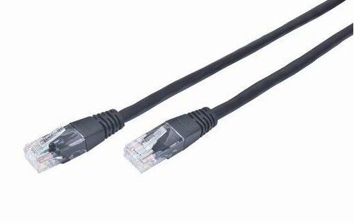 PP12-0.5M/BK GEMBIRD MREZNI KABL, CAT5E UTP PATCH CORD 0.5M BLACK