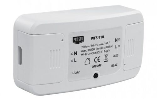 WI-FI SMART STRUJNI PREKIDAC WFS-T10