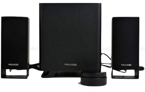 MICROLAB M600BT AKTIVNI DRVENI ZVUCNICI 2.1 40W RMS(16W,2X12W) BLUETOOTH K-DALJINSKI, 3.5MM CRNI