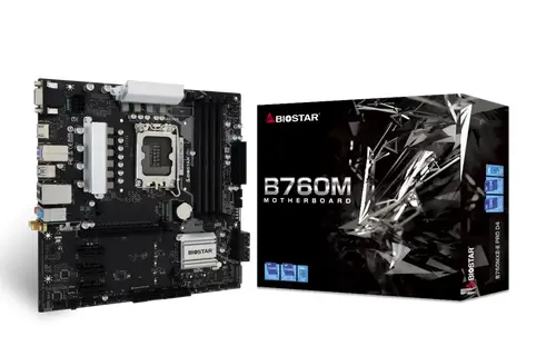 MATIČNA PLOČA 1700  BIOSTAR B760MX2-E PRO  D4 HDMI/DP/VGA/M.2