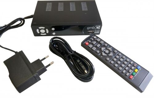 GMB-T2-404 * DVB-T2 SET TOP BOX USB/HDMI/SCART/RF-OUT, PVR, FULL HD, H264,HDMI-KABL,RF MODULATOR1319